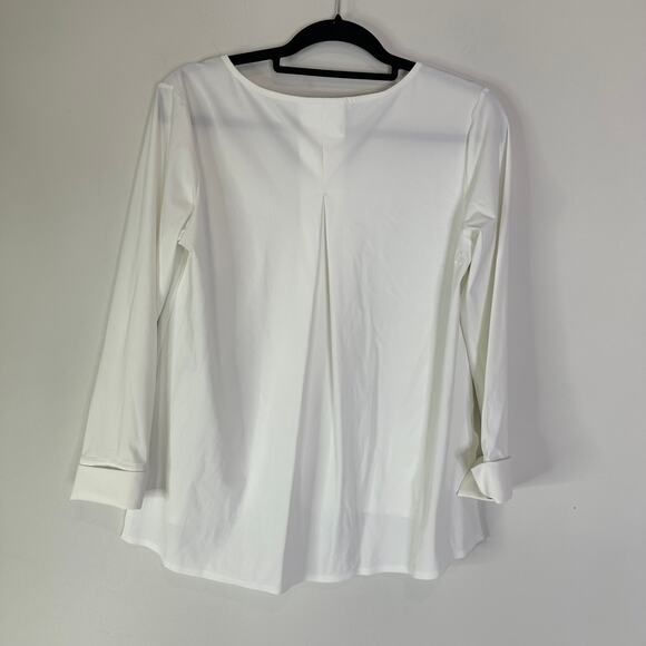 Aday Something Tailored Shirt White Size Small - Picture 4 of 7